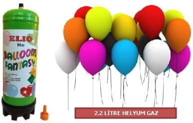 2.2 Litre Helyum Gazı Tüpü